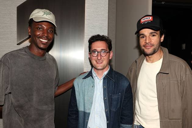 New York Premiere Of Documentary Ren Faire at the Hudson Yards Featuring: Jerrod Carmichael, Lance Oppenheim and Chris Abbott Where: New York, United States When: 22 May 2024 Credit: Dave Allocca Starpix INSTARimages EDITORIAL USE ONLY. NOT FOR USE BY NEWSPAPERS BASED IN THE UK. Copyright: xDavexAlloccax xStarPixx instar53779021