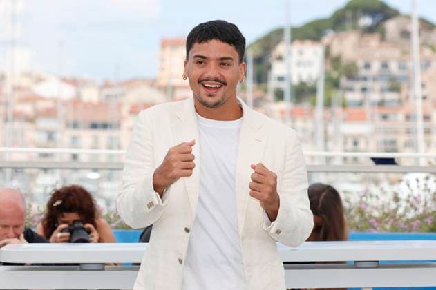 Iago Xavier beim Photocall zum Kinofilm Motel Destino auf dem Festival de Cannes 2024 77. Internationale Filmfestspiele von Cannes am Palais des Festivals. Cannes, 23.05.2024