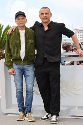Cannes - Vivre, Mourir, Renaitre Photocall StÃ phane Rideau and GaÃ«l Morel attend the Vivre, Mourir, Renaitre (To Live, To Die, To Live Again) photocall at the 77th annual Cannes Film Festival at Palais des Festivals on May 23, 2024 in Cannes, France Photo by Shootpix ABACAPRESS.COM Cannes France  Copyright: xShootpix ABACAx