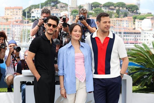 77eme Festival International du Film de Cannes Photocall of the movie Monte Cristo 305409 2024 05 23 Niney, Pierre Demoustier, AnaÃ¯s Lafitte, Laurent  Copyright: xIvankaxVoisinx xStarfacex STAR_305409_012