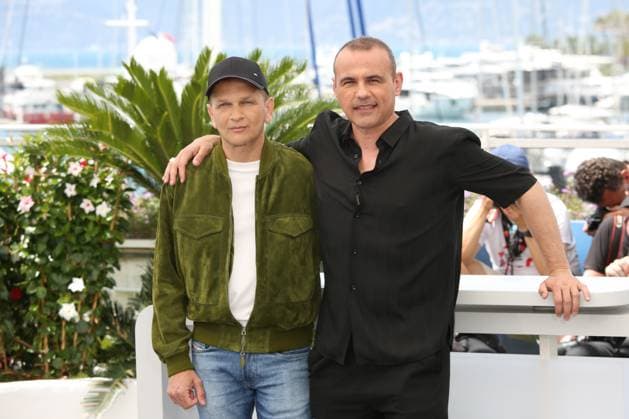 77eme Festival International Du Film De Cannes Photocall Du Vivre, Mourir, Renaitre 77th Cannes Film Festival Photocall with cast of the film Vivre, mourir, renaitre Gael Morel and Stephane Rideau 305414 2024 05 23 Cannes France  Copyright: xIsabellexVautierx xStarfacex STAR_305414_092