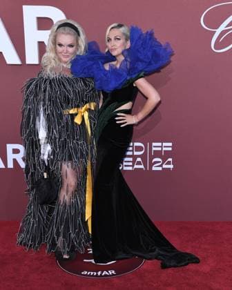 Cap d Antibes, 30th amfAR gala Cannes Cap d Antibes, 30th amfAR gala Cannes In the photo: Yulia Yanina, Daria Yanina Cannes France  Copyright: xIPA ABACAx