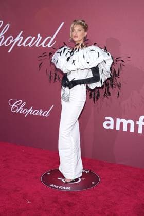 Elsa Hosk bei der Amfar Gala am 23.05.2024 im Rahmen vom 77. Film Festival in Cannes Cannes Film Festival 2024 - Amfar Gala