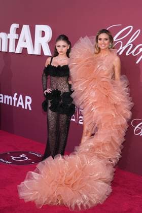 Leni Klum und Heidi Klum bei der Amfar Gala am 23.05.2024 im Rahmen vom 77. Film Festival in Cannes Cannes Film Festival 2024 - Amfar Gala