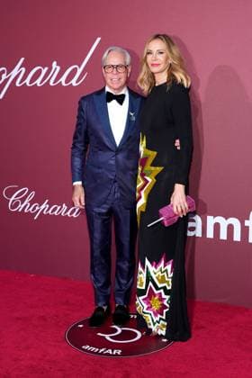 Tommy Hilfiger und Dee Ocleppo Hilfiger bei der Amfar Gala am 23.05.2024 im Rahmen vom 77. Film Festival in Cannes Cannes Film Festival 2024 - Amfar Gala