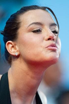 Cannes L Amour Ouf Premiere Exit Adele Exarchopoulos attending the L Amour Ouf Premiere as part of the 77th Cannes International Film Festival in Cannes, France on May 23, 2024. Photo by Aurore Marechal ABACAPRESS.COM Cannes France  Copyright: xMarechalxAurore ABACAx