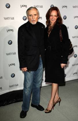 Vanity Fair Hosts BMW Art Car Installation Launch Party 18 February 2009 - Los Angeles, CA - Dennis Hopper, Guest. Vanity Fair Hosts BMW Art Car Installation Launch Party held at Los Angeles County Museum of Art (LACMA). Photo Credit Kevan Brooks AdMedia Los Angeles California USA EDITORIAL USE ONLY  Copyright: xx KevanxBrooksx admphotos376268