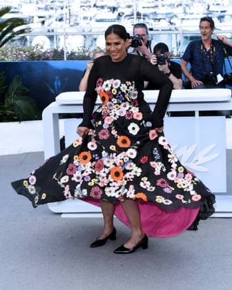 Cannes, 77th Cannes Film Festival 2024 Photocall film All We Imagine As Light In the photo: Chhaya Kadam  Copyright: xAlbertoxTerenghix xipa-agency.nex xPoolxPhotoxEventsx03x IPA_Agency_IPA46477269