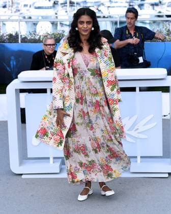 77th Cannes Film Festival 2024, Photocall film All We Imagine As Light Cannes, 77th Cannes Film Festival 2024 Photocall film All We Imagine As Light In the photo: Kani Kusruti Cannes France  Copyright: xIPA ABACAx