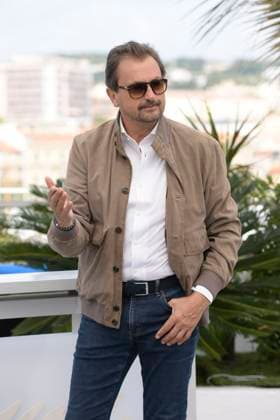 CANNES, FRANCE MAY 24 G D Henri LECONTE, former tennis player, protagonist, during the photocall of the film Nasty More than just tennis in Special Seapnce at the 77th Cannes Film Festival at the Palais des Festivals on May 24, 2024 in Cannes, France CINEMA 77eme Festival de Cannes Photocall 24 05 2024 ValentinaClaret Panoramic 