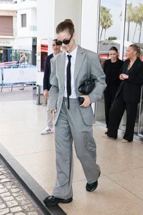 Cannes - Barbara Palvin At The Martinez Barbara Palvin is spotted at Hotel Martinez during 77th Film Festival of Cannes, on May 24, 2024 in Cannes, France. Photo by Marco Piovanotto ABACAPRESS.COM Cannes France  Copyright: xPiovanottoxMarco ABACAx