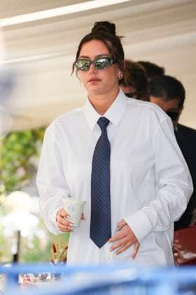 Cannes - Adele Exarchopoulos At The Martinez Adele Exarchopoulos is spotted at Hotel Martinez during 77th Film Festival of Cannes, on May 24, 2024 in Cannes, France. Photo by Marco Piovanotto ABACAPRESS.COM Cannes France  Copyright: xPiovanottoxMarco ABACAx