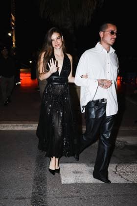 Milan, Italy: Cannes, Arrivals at the Michael Kors Party during the Festival de Cannes. Pictured: Barbara Palvin arrives Michael Kors party Milan Italy  - ZUMAp169 20240524_zea_p169_555 Copyright: xAlessandroxBremecx