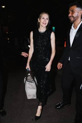 Milan, Italy: Cannes, Arrivals at the Michael Kors Party during the Festival de Cannes. Pictured: Kelly Rutherford arrives Michael Kors party Milan Italy  - ZUMAp169 20240524_zea_p169_556 Copyright: xAlessandroxBremecx