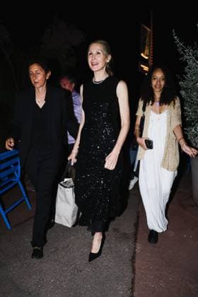 Milan, Italy: Cannes, Arrivals at the Michael Kors Party during the Festival de Cannes. Pictured: Kelly Rutherford arrives Michael Kors party Milan Italy  - ZUMAp169 20240524_zea_p169_563 Copyright: xAlessandroxBremecx