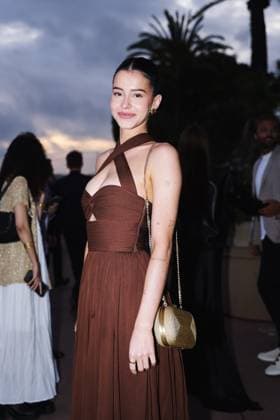 Milan, Italy: Cannes, Arrivals at the Michael Kors Party during the Festival de Cannes. In the photo: Lea Elui arrives Michael Kors party Milan Italy  - ZUMAp169 20240524_zea_p169_586 Copyright: xAlessandroxBremecx