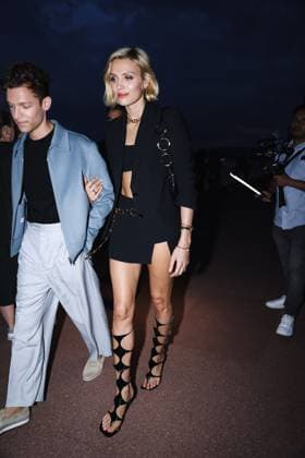 Milan, Italy: Cannes, Arrivals at the Michael Kors Party during the Festival de Cannes. Pictured: Wallis Day arrives Michael Kors party Milan Italy  - ZUMAp169 20240524_zea_p169_592 Copyright: xAlessandroxBremecx