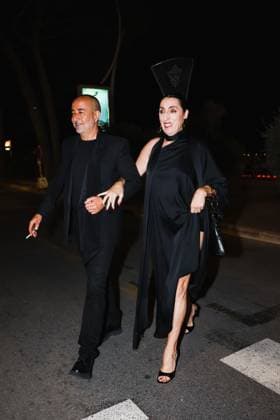 Milan, Italy: Cannes, Arrivals at the Michael Kors Party during the Festival de Cannes. Pictured: Rossy de Palma arrives Michael Kors party Milan Italy  - ZUMAp169 20240524_zea_p169_582 Copyright: xAlessandroxBremecx