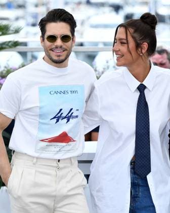 Cannes, France: Cannes, 77th Cannes Film Festival 2024 Photocall film: Ã¢â‚¬oeL Amour Ouf (Beating Hearts) In the photo: Francois Civil, Adele Exarchopoulos Cannes France  - ZUMAp169 20240524_zea_p169_703 Copyright: xAlbertoxTerenghix