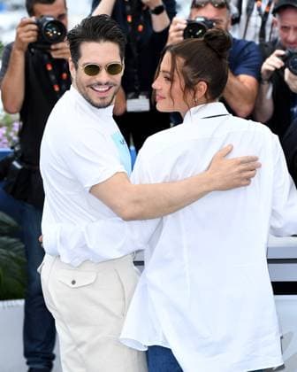Cannes, France: Cannes, 77th Cannes Film Festival 2024 Photocall film: Ã¢â‚¬oeL Amour Ouf (Beating Hearts) In the photo: Francois Civil, Adele Exarchopoulos Cannes France  - ZUMAp169 20240524_zea_p169_705 Copyright: xAlbertoxTerenghix