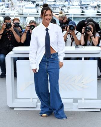 Cannes, France: Cannes, 77th Cannes Film Festival 2024 Photocall film: Ã¢â‚¬oeL Amour Ouf (Beating Hearts) In the photo: Adele Exarchopoulos Cannes France  - ZUMAp169 20240524_zea_p169_709 Copyright: xAlbertoxTerenghix