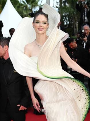 77th Cannes Film Festival 2024, Eleventh Evening. Red carpet film The Most Precious of Cargoes . In the photo: Coco Rocha  Copyright: xSimonexComix xipa-agency.netx xPoolxPhotoxEventsx03x IPA_Agency_IPA46493598