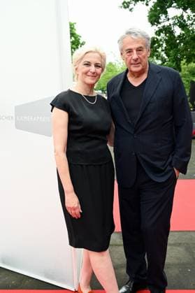 Regisseur Markus Imboden und Schauspielerin Martina Gedeck kommt zu der Verleihung 34. Deutscher Kamerapreis
