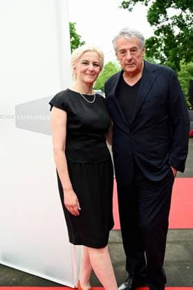Regisseur Markus Imboden und Schauspielerin Martina Gedeck kommt zu der Verleihung 34. Deutscher Kamerapreis