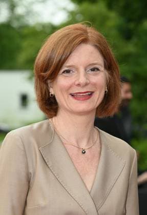 WDR Direktorin Katrin Vernau , Verwaltungsdirektorin des WDR, kommt zu der Verleihung 34. Deutscher Kamerapreis