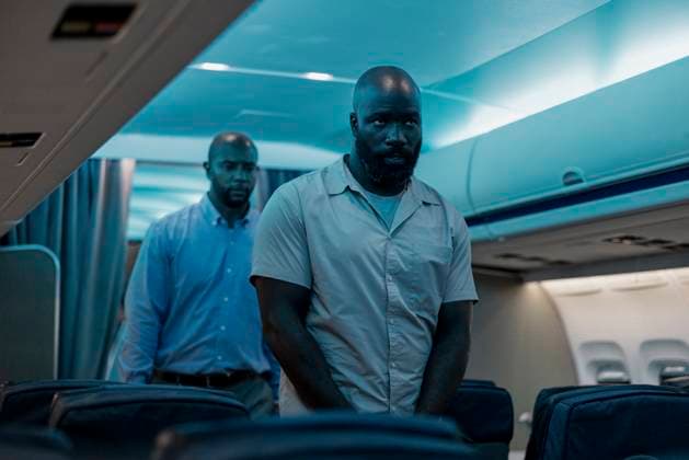 Plane (2023) Plane (2023) Mike Colter as Louis Gaspare EDITORIAL USE ONLY Copyright: xKennethxRexachx