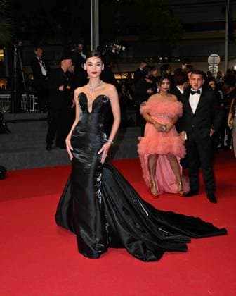 Cannes, 77th Cannes Film Festival 2024, red carpet film She s Got No Name In the photo: Pia Wurtzbach  Copyright: xManuelexMangiarottix xipa-agencyx xPoolxPhotoxEventsx03x IPA_Agency_IPA46503188