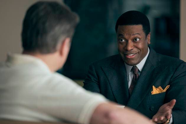 AIR (2023) AIR (2023) Matt Damon as Sonny Vaccaro Chris Tucker as Howard White EDITORIAL USE ONLY Copyright: xANAxCARBALLOSAx