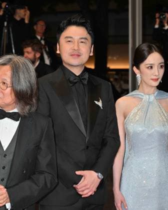 Cannes, 77th Cannes Film Festival 2024, red carpet film She s Got No Name In the photo: Lei Jiayin, Yang Mi  Copyright: xManuelexMangiarottix xipa-agencyx xPoolxPhotoxEventsx03x IPA_Agency_IPA46503256