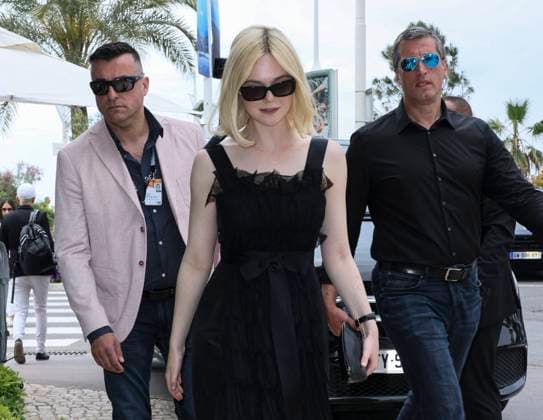 Cannes - Elle Fannning At The Martinez Elle Fanning is spotted at Hotel Martinez during the 77th Film Festival of Cannes, on May 24, 2024 in Cannes, France. Photo by Marco Piovanotto ABACAPRESS.COM Cannes France  Copyright: xPiovanottoxMarco ABACAx