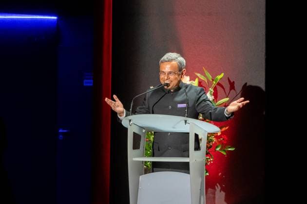 Cannes - Pierre Angenieux Prize Award Ceremony Jawed Ashraf during the 2024 Pierre Angenieux Prize award ceremony at the 77th annual Cannes Film Festival at the Palais des Festivals, Saturday, May 24, 2024 in Cannes, France. Photo by Cyril Chateau ABACAPRESS.COM Cannes France  Copyright: xChateauxCyril ABACAx
