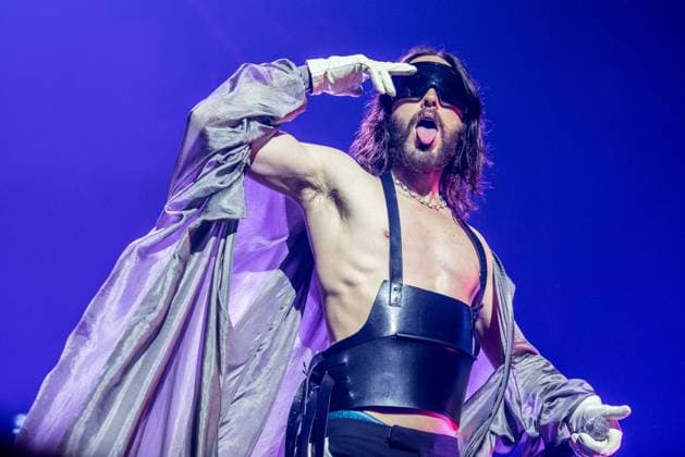 Music Concert - Thirty Seconds to Mars - Seasons Tour Jared Leto of Thirty Seconds To Mars Bologna Unipol Arena Italy Copyright: xMirkoxFava TSCKx xLiveMediax LPM_1370446