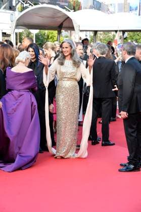 Andie MacDowell bei der The most Precious of Cargoes Premiere waehrend den 77 th Filnfestspielen in Cannes 24.05.2024