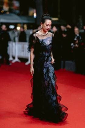 77th International Cannes Film Festival Red carpet 77eme Festival International du Film de Cannes Montee des marches du film She got No Name 305515 2024 05 24 Alpes Maritimes Cannes France Zhang, Ziyi  Copyright: xTerencexBaelenx STAR_305515_046
