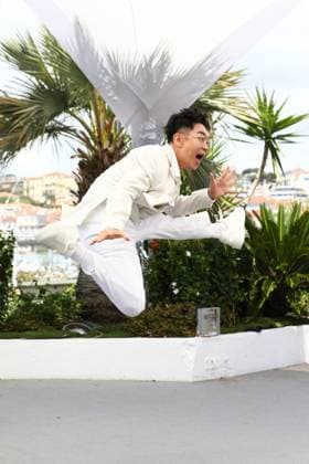 May 25, 2024, Cannes, Cote D azur, France: DA PENG jumps during the She s Got No Name photocall at the 77th Annual Cannes Film Festival at Palais des Festivals in Cannes, France Cannes France - ZUMAc179 20240525_zep_c179_015 Copyright: xMickaelxChavetx