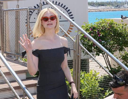 Cannes - Elle Fanning Exits The Martinez Elle Fanning is spotted at the Hotel Martinez during 77th Film Festival of Cannes, on May 25, 2024 in Cannes, France. Photo by Marco Piovanotto ABACAPRESS.COM Cannes France  Copyright: xPiovanottoxMarco ABACAx