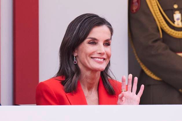 Entertainment Themen der Woche KW21 May 25, 2024, Oviedo, Oviedo, Spain: KING FELIPE VI of Spain and QUEEN LETIZIA of Spain attend the Armed Forces Day in Oviedo Oviedo Spain - ZUMAc260 20240525_zep_c260_024 Copyright: xMikexChicorrox