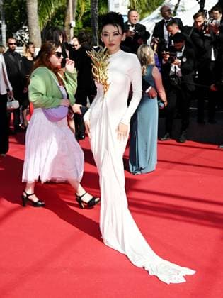 **Cannes, 77th Cannes Film Festival 2024, Final Night, Red Carpet Closing Ceremony. 77th Cannes Film Festival 2024, Final Night, Red Carpet Closing Ceremony. Pictured: Jessica Wang Cannes France  Copyright: xIPA ABACAx