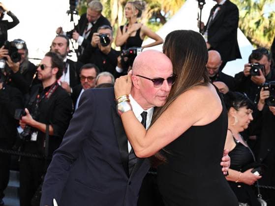77th Cannes Film Festival 2024, Final Night, Red Carpet Closing Ceremony. 77th Cannes Film Festival 2024, Final Night, Red Carpet Closing Ceremony. In the photo: Karla Sofia Gascon, Jacques Audiard Cannes France  Copyright: xIPA ABACAx