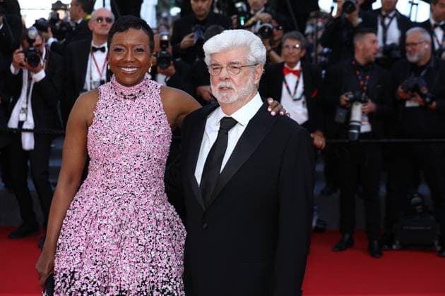 May 25, 2024, Cannes, Cote D azur, France: GEORGE LUCAS walks the red carpet ahead of The Most Precious of Cargoes Premiere screening at the 77th Annual Cannes Film Festival at Palais des Festivals in Cannes, France Cannes France - ZUMAc179 20240525_zep_c179_065 Copyright: xMickaelxChavetx