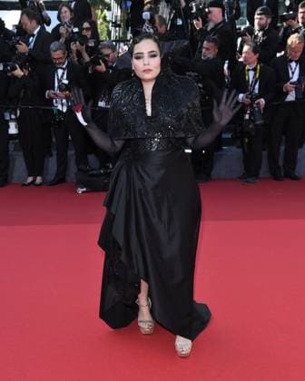 77th Cannes Film Festival 2024, Red carpet film She s Got No Name and Closing ceremony Cannes, 77th Cannes Film Festival 2024, Red carpet Closing ceremony In the photo: Asmae El Moudir Cannes France  Copyright: xIPA ABACAx