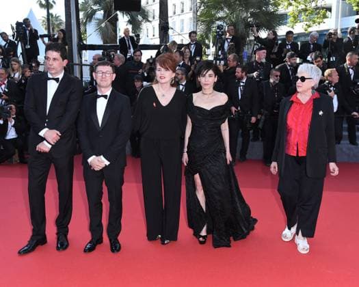 77th Cannes Film Festival 2024, Red carpet film She s Got No Name and Closing ceremony Cannes, 77th Cannes Film Festival 2024, Red carpet Closing ceremony In the photo: Vladimir PeriÅ¡iÄ?, Paolo Moretti, Marie-Castille Mention-Schaar, Lubna Azabal, Claudine Nougaret Cannes France  Copyright: xIPA ABACAx