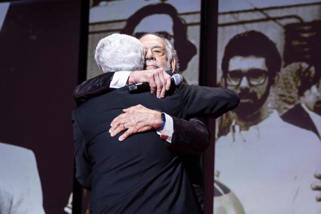 B CÃ rÃ monie de clÃ ture du 77eme Festival International du Film de Cannes au Palais des Festivals Ã Cannes George Lucas, Francis Ford Coppola CÃ rÃ monie de clÃ ture du 77eme Festival International du Film de Cannes au Palais des Festivals Ã Cannes Le 25 mai 2024 Borde Jacovides Moreau Bestimage Closing ceremony of the 77th Cannes International Film Festival at the Palais des Festivals in Cannes, France On may 25th 2024 Cannes France  Copyright: xOLIVIERxBORDEx xBESTIMAGExOLIVIERxBORDEx xBESTIMAGEx