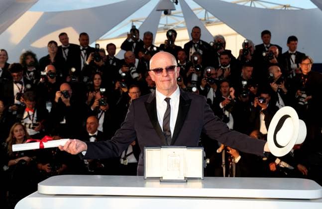 Photocall des palmes lors du 77eme Festival International du Film de Cannes au Palais des Festivals Ã Cannes Jacques Audiard Jury Prize for Â Emilia Perez Â Photocall des palmes lors du 77eme Festival International du Film de Cannes au Palais des Festivals Ã Cannes On may 25th 2024 Jacovides Borde Moreau Bestimage Photocall of the awards winners of the 77th Cannes International Film Festival at the Palais des Festivals in Cannes, France On may 25th 2024 Cannes France  Copyright: xJACOVIDES-BORDE-MOREAUx xBESTIMAGExJACOVIDES-BORDE-MOREAUx xBESTIMAGEx