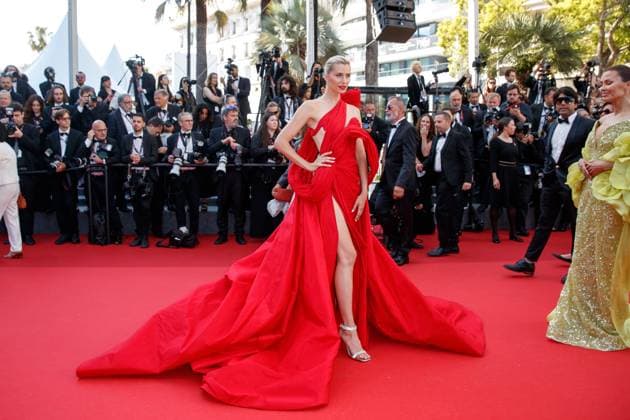 Festival de Cannes - Red Carpet - Closing Carpet Lena Gercke bei der Abschlusszeremonie der 77. Internationalen Filmfestspiele Cannes am 25.05.2024. Copyright: xEventpressxKochanx