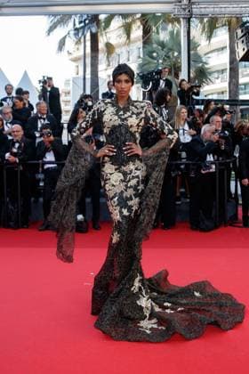 Festival de Cannes - Red Carpet - Closing Carpet Ikram Abdi bei der Abschlusszeremonie der 77. Internationalen Filmfestspiele Cannes am 25.05.2024. Copyright: xEventpressxKochanx